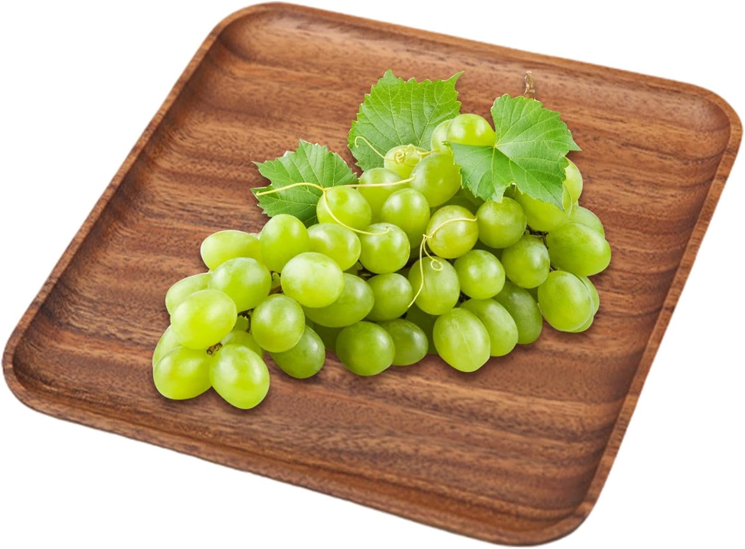 Decorative Wooden Serving Tray | Lightweight Tray for Serving Food | Compact Elegant Serving Tray | Breakfast in Bed Tray | Natural Wood Serving Tray | Sturdy Wooden Tray for Drinks Decorative Wooden Serving Tray | Lightweight Tray for Serving Food | Compact Elegant Serving Tray | Breakfast in Bed Tray | Natural Wood Serving Tray | Sturdy Wooden Tray for Drinks