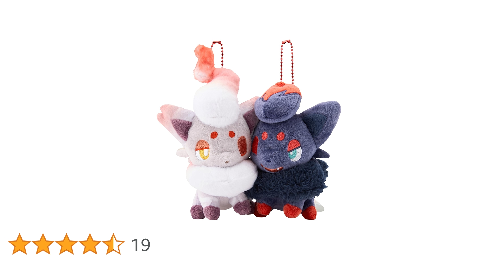 ペアマスコット にたものどうし ロコン ゾロア ペア 2点セット Amazon.co.jp: ポケモンセンターオリジナル 磁石でくっつくペア