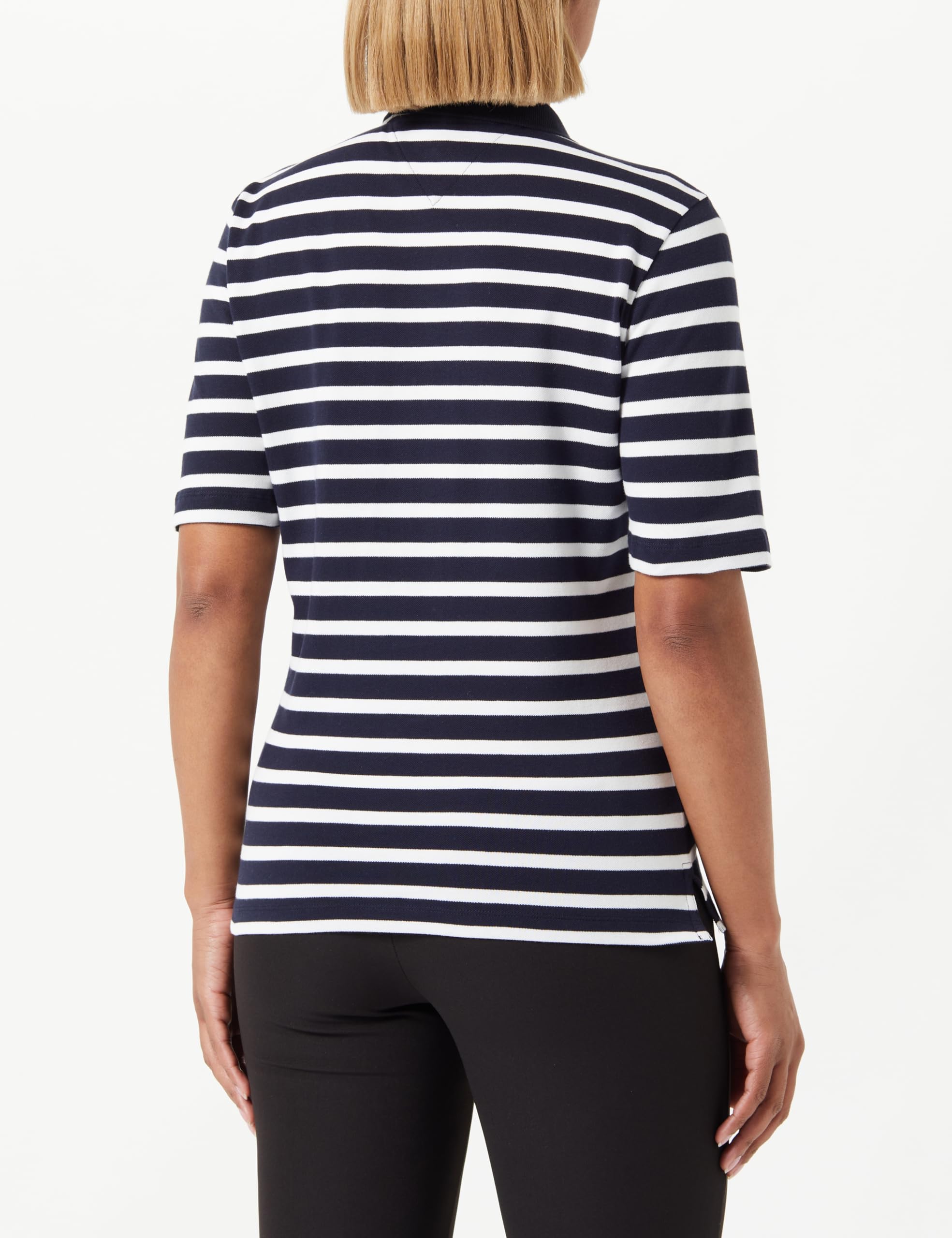 Tommy Hilfiger Polo S/S Kobiety 1985 Regular Pique Stripe Polo Ss