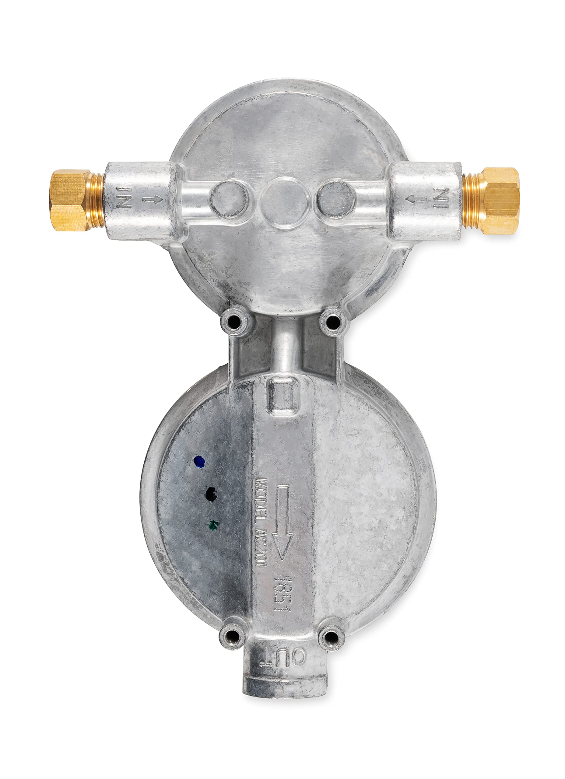 Camco 59005 propano Double-Stage Auto-Changeover regulador