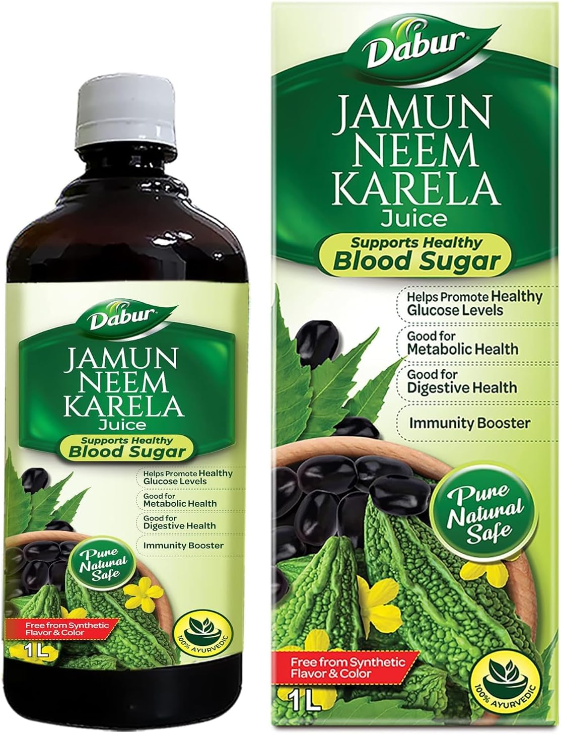 Jamun Neem Karela Juice - 1L