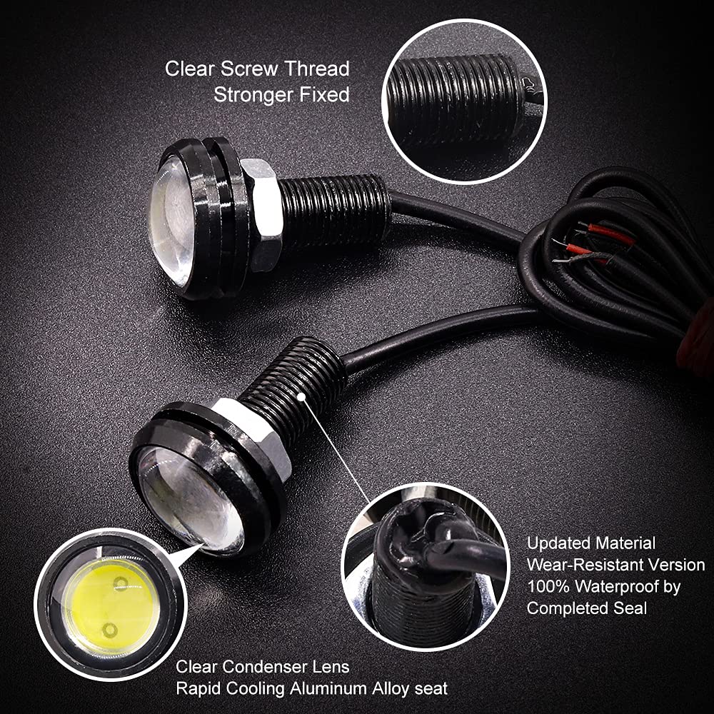 60w デイライト 10個セット Amazon.co.jp: X-STYLE LEDデイライト イーグルアイ スポットライト