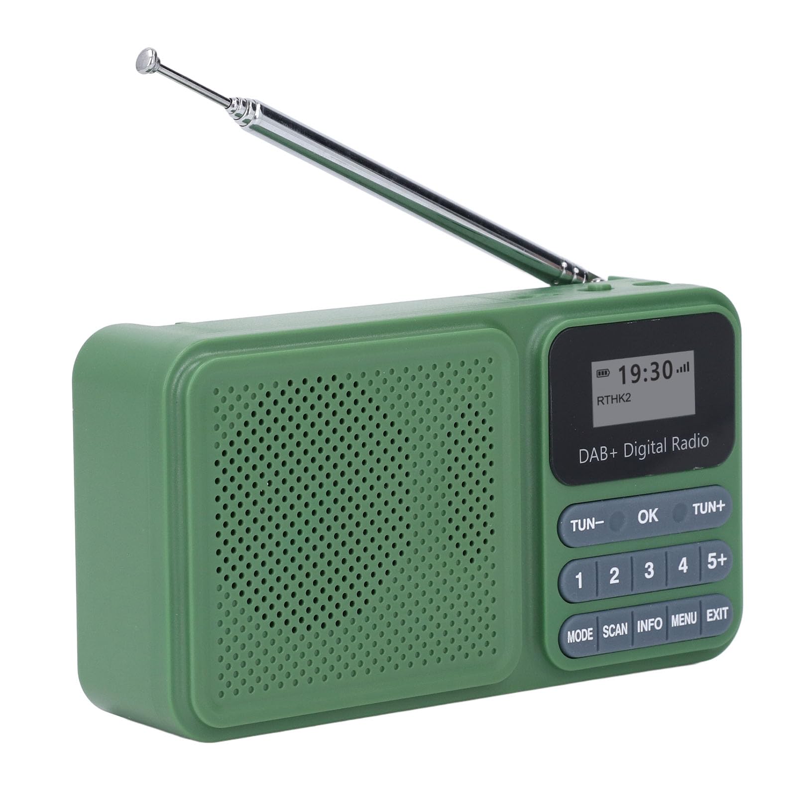 Solar Powered Dab Radio Stereo -Lautsprecher USB Music Playback Digital Radio für Outdoor -Aktivitäten
