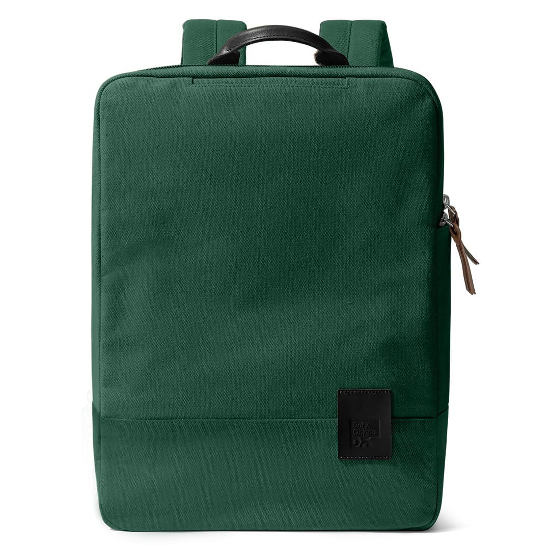 DailyObjects 9 to 9 Everyday Casual Laptop Backpack Compatible with upto 15" Laptop | Unisex Shoulder Travel Bag | Durable Canvas Material | Zippered Compartment with Slip Pockets | Trolley Sleeve (B0CLZYQB23) Amazon Price History, Amazon Price Tracker