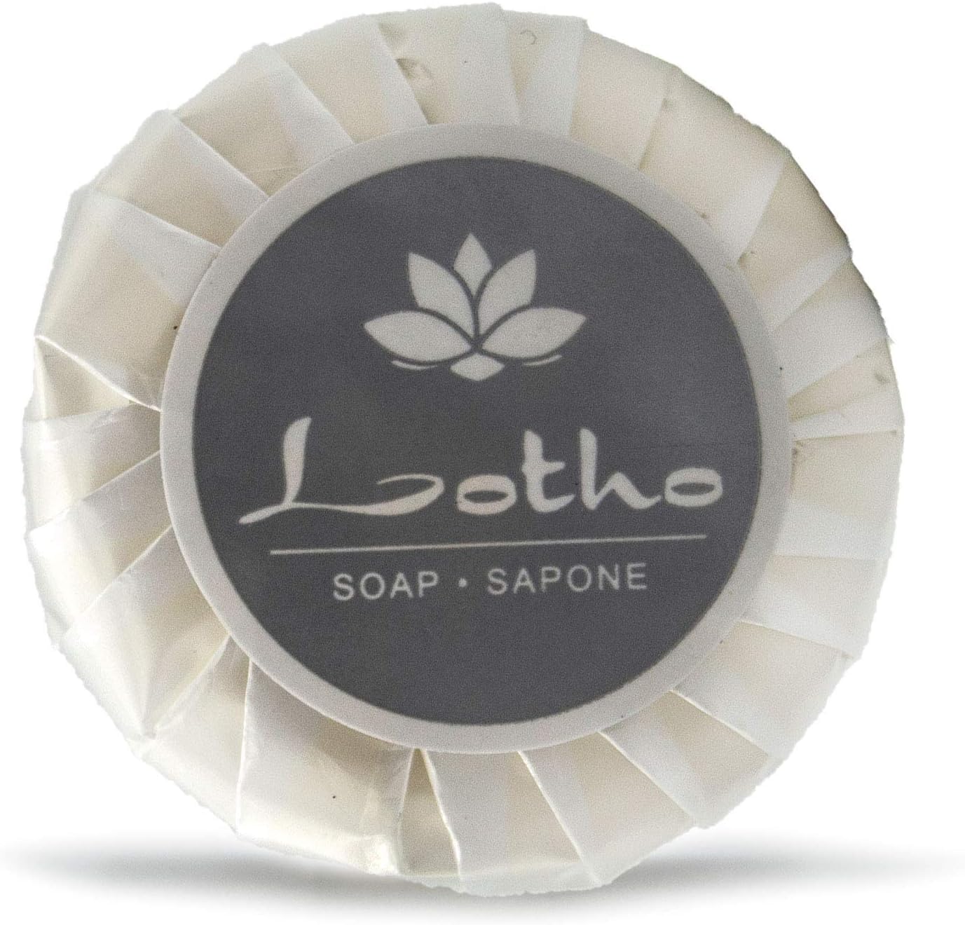 Saponetta plissettata Lotho 20 gr 100 pezzi Monouso Hotel B&B