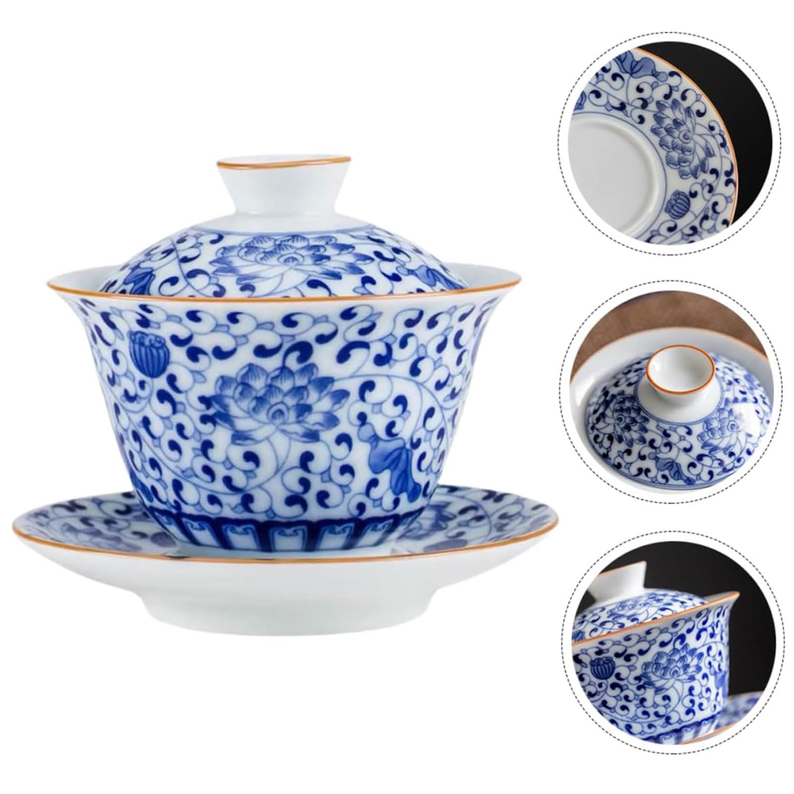 Teeschale 1 Set Klassische Teetasse Teehaus-Teetasse Keramik-Terrine Teetasse für Sammler Feiertags-Kollegen