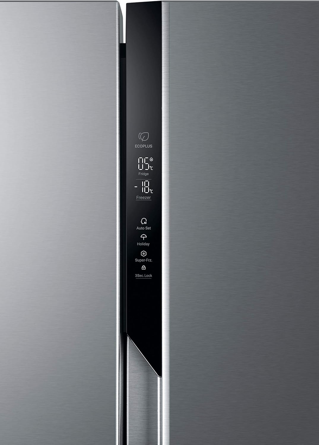 Haier HSR3918FNPG Combinazione Frigorifero-congelatore, Mirada De Acero Inoxidable, 528 Liter [Classe di efficienza energetica F]