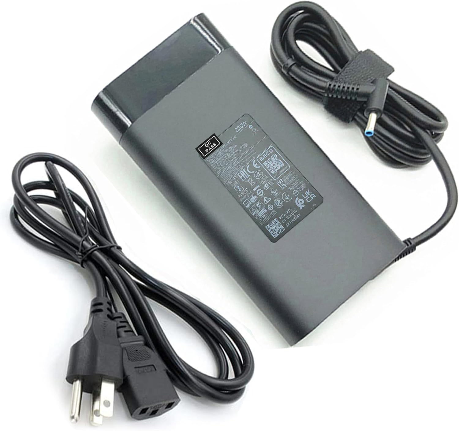 200W 19.5V 10.3A TPN-DA10 TPN-LA20 TPN-LA21 ADP-200HB B Laptop AC Adapter Compatible with HP Omen 15 17 zbook 15 17 Pavilion Gaming 15 17 Envy 15 2020 Laptop Charger 15-dh0005la L00818-850