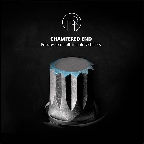 Miniatura 4 de Capri Tools Zócalo de punta cuadrada triple M10 Stubby XZN de 0.394 in, unidad de 38 pulgadas, 0.394 in (M10) rechoncho (CP30356)