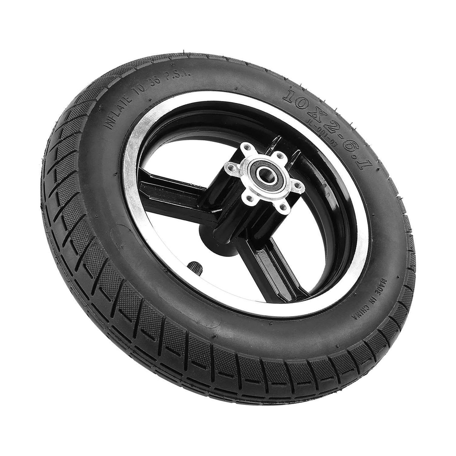 UJEAVETTE 10" Electric Scooter Tire for Bike Sturdy Rubber Heavy Duty DIY Modification Inner-image-31