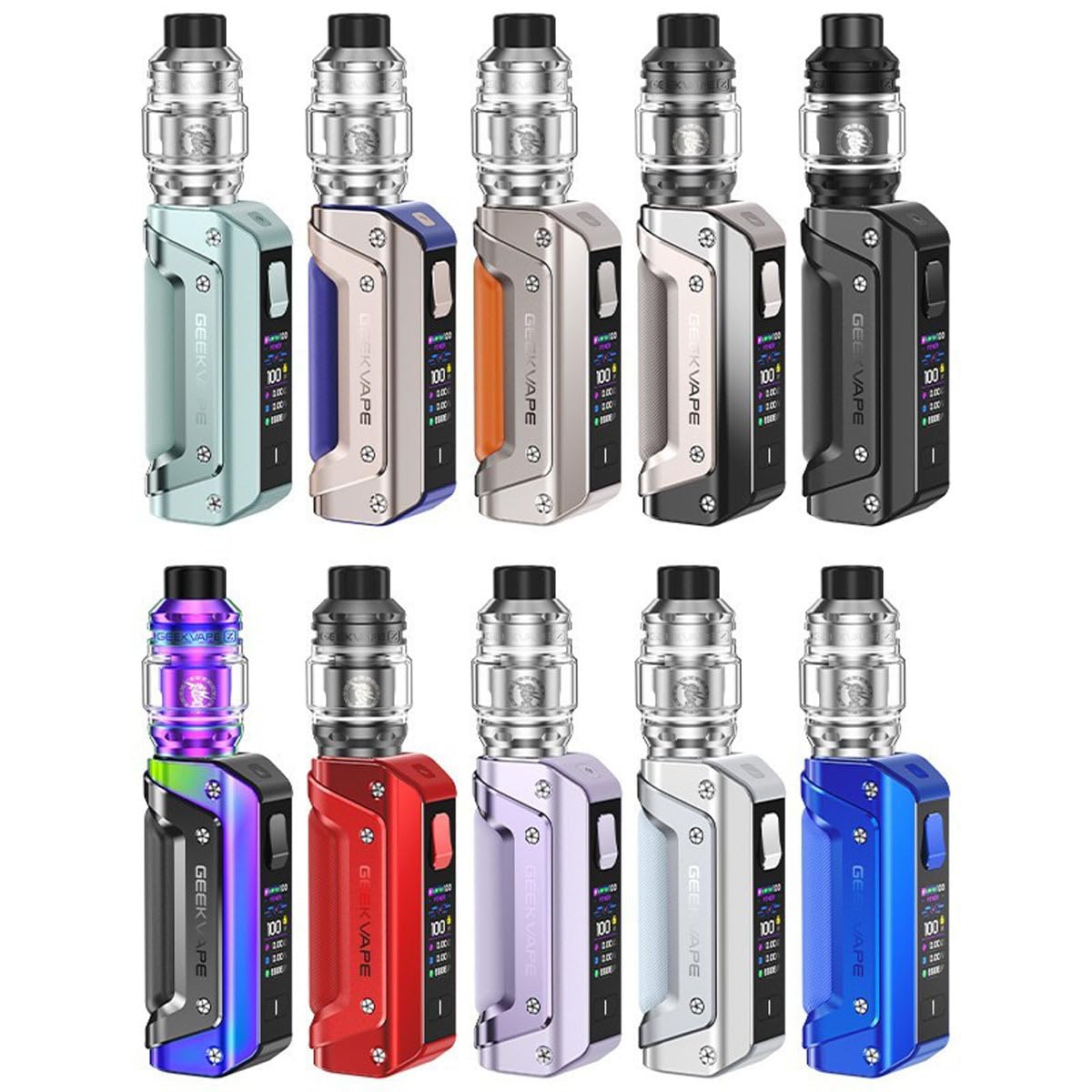 GeekVape Aegis Solo 3 Kit 100W 1x 18650 E-Zigarette Nikotinfrei Farbe Schwarz