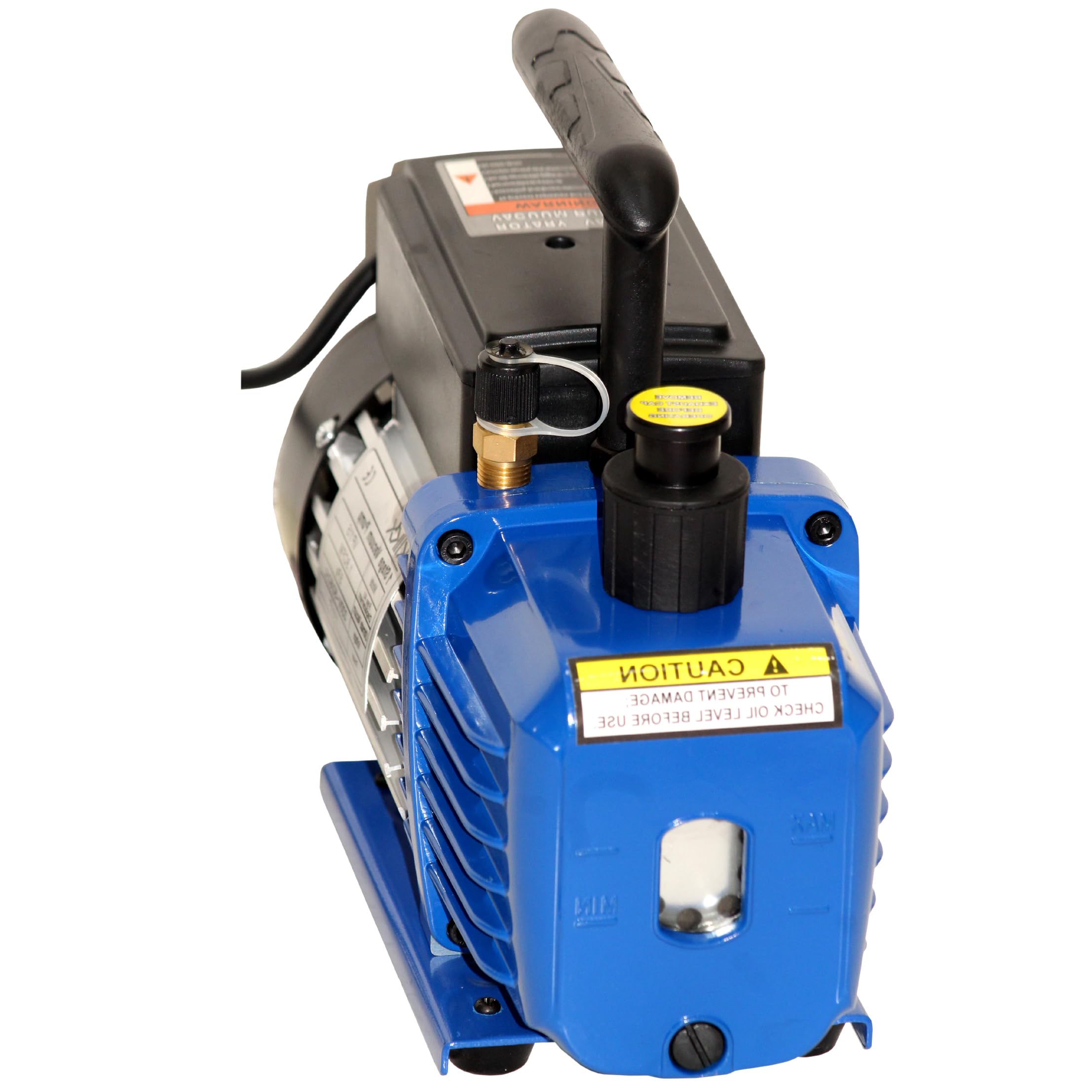 Digital Craft 1.4HP 1 Stage Vacuum Pump 1.8 CFM AC Refrigerant Air Vacuum Pump for HVAC Maintenance, Air Conditioning, Wine Degassing, Medical Food Processing Jobs-image-19
