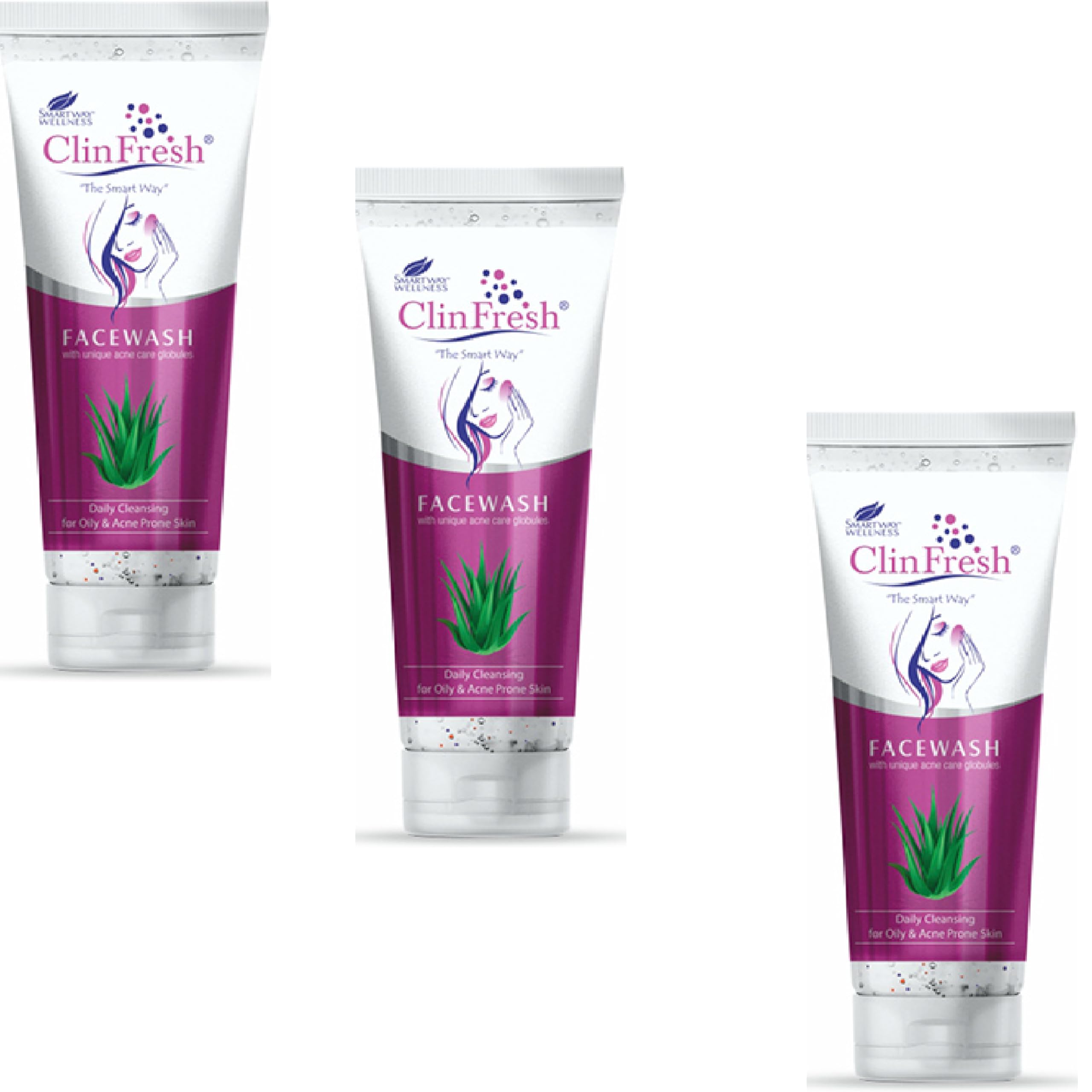 clin fresh face wash pack of 3