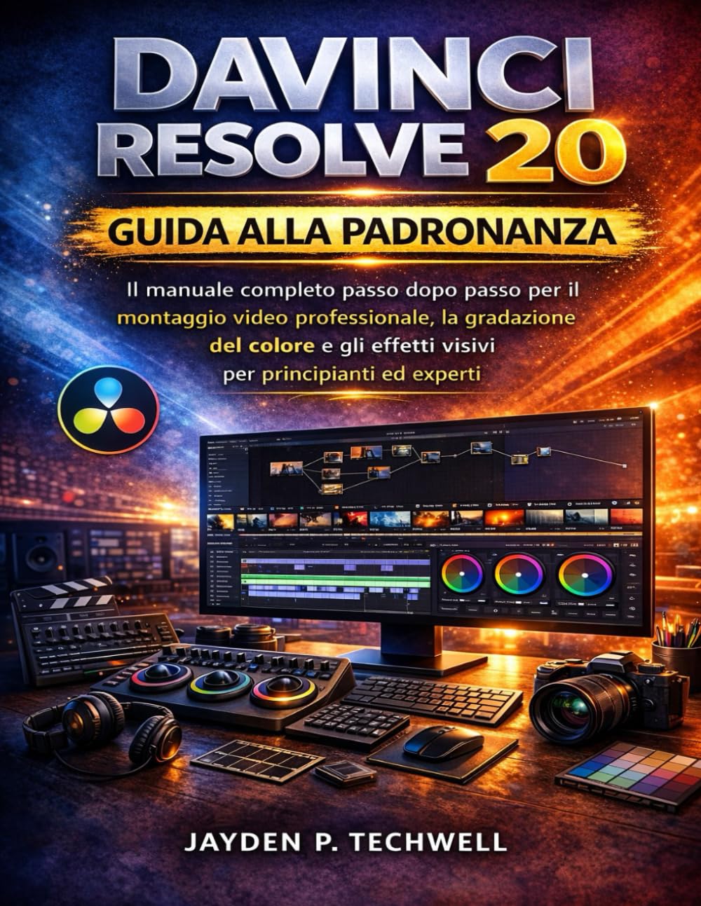 DAVINCI RESOLVE 20 GUIDA ALLA PADRONANZA: Il manuale completo passo dopo passo per il montaggio video professionale, la gradazione del colore e gli effetti visivi per principianti ed esperti