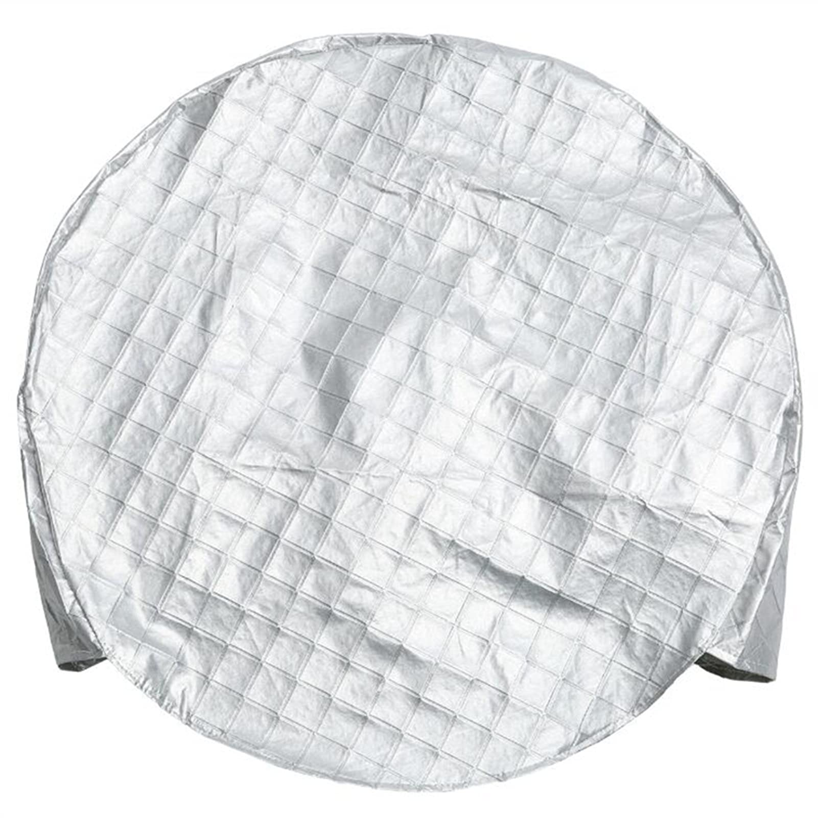 Funda Rueda Repuesto Cubierta de neumáticos recubierta recubierta de papel de aluminio de 4pcs / conjunto para el remolque de camiones RV para la cubierta de la rueda impermeable del autocaravana de l