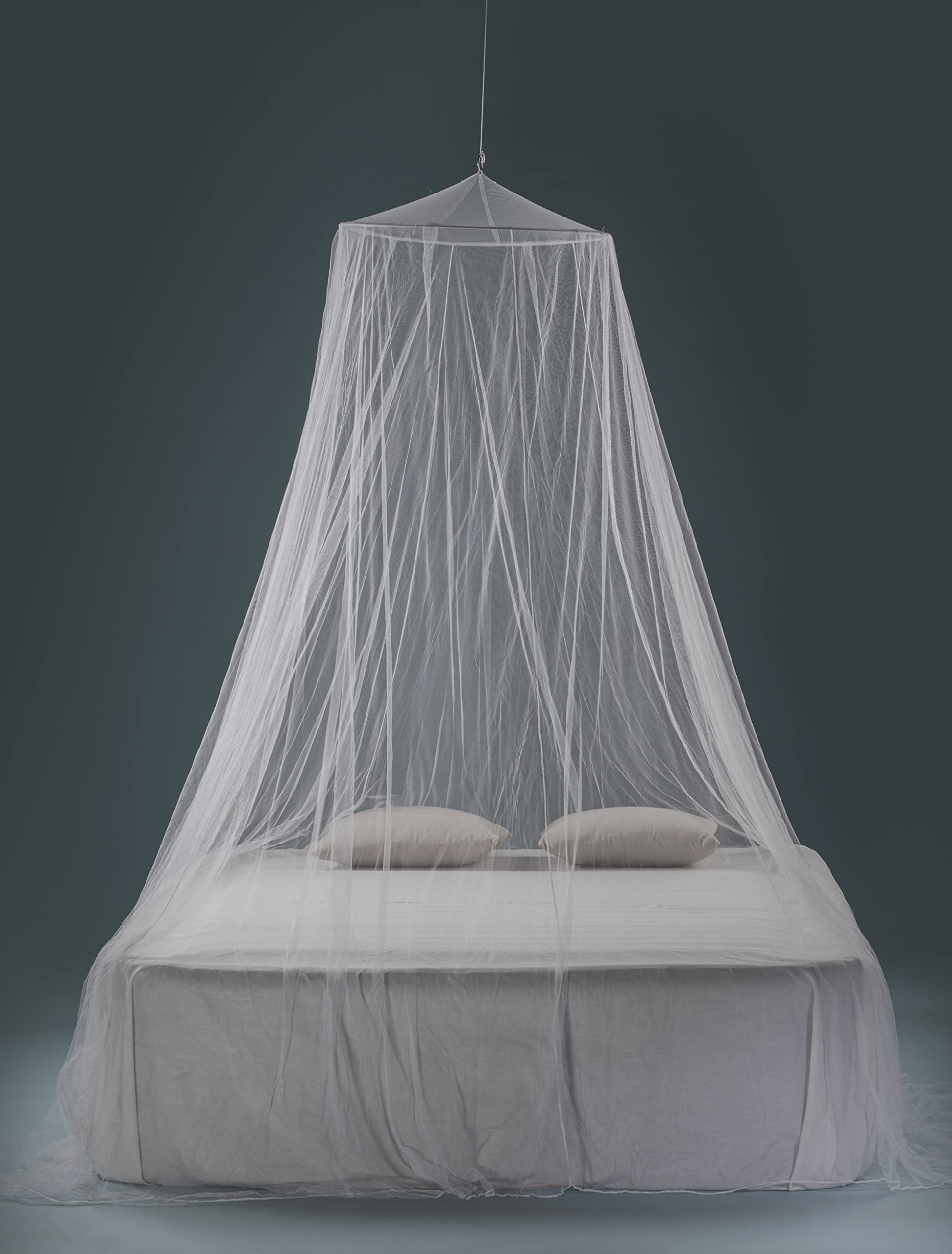 Zanzariera per viaggi e campeggio, impregnata, per 2 persone, 250 x 1250 x 42 cm