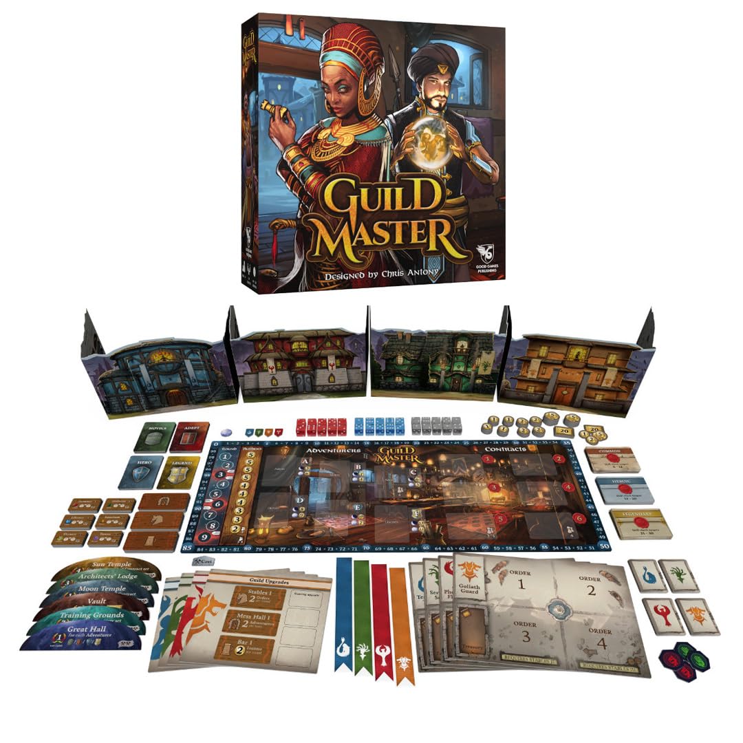 Good Games Publishing | Guild Master | Gioco Da Tavolo Standalone | 2-4 Giocatori | 60-120 Minuti