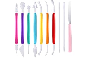 Professional Polymer Clay Tool Kit for Modeling Magic Modeling Clay Tools Pottey...