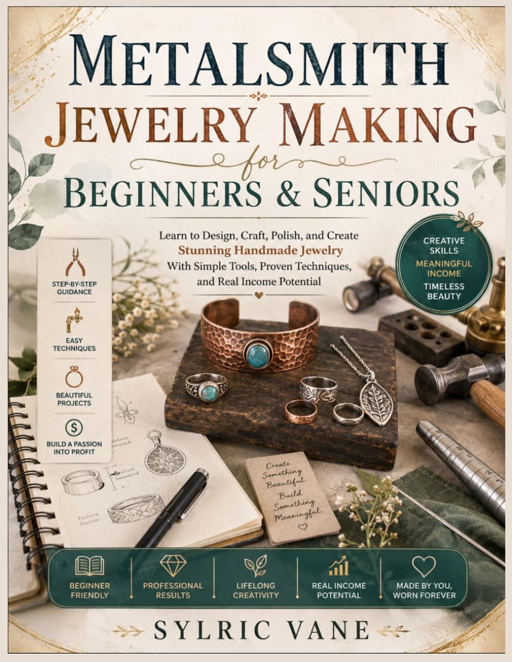 METALSMITH JEWELRY MAKING FOR BEGINNERS AND SENIORS: Learn to Design, Craft, Polish, and Create Stunning Handmade Jewelry With Simple Tools, Proven Techniques, and Real Income Potential