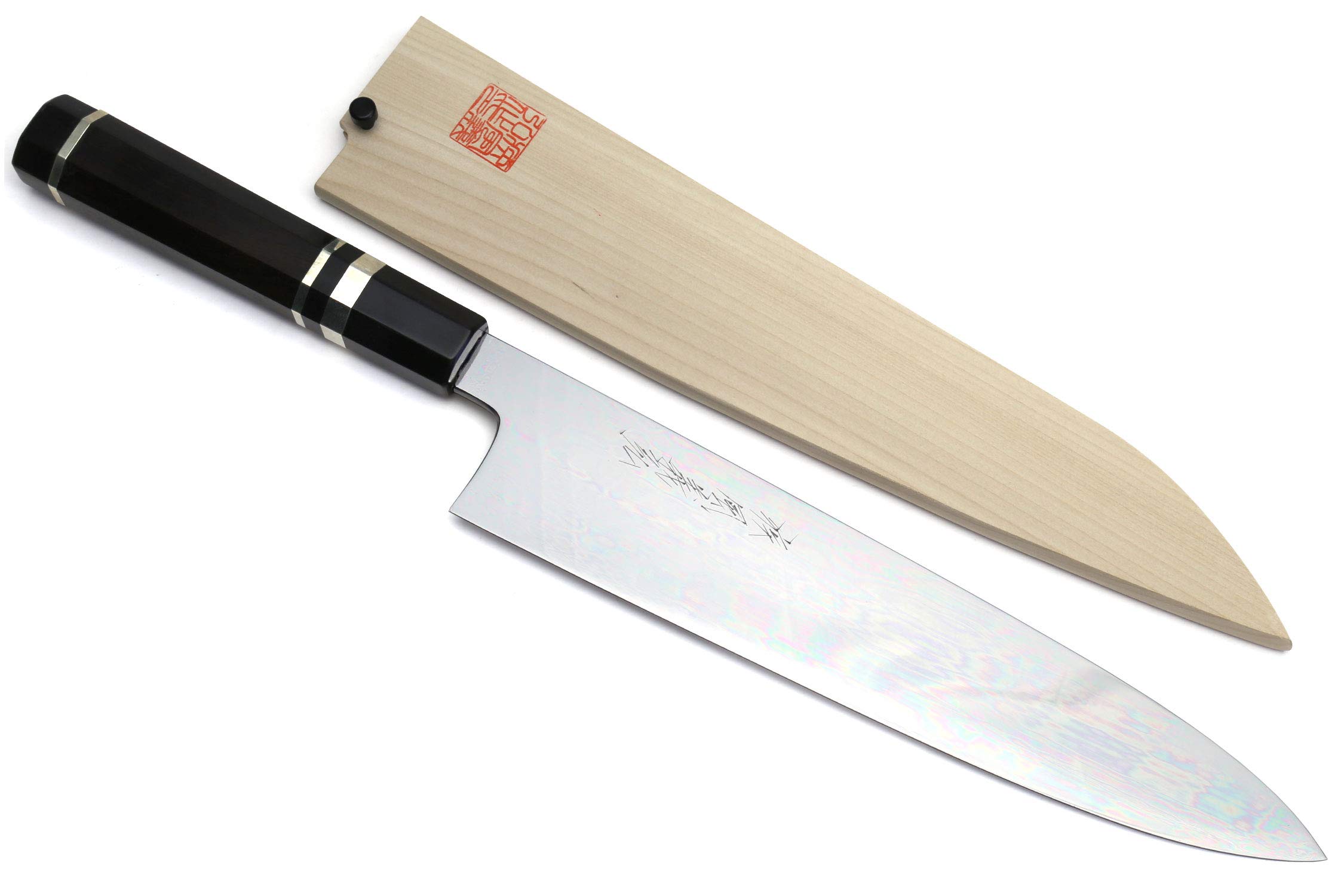 Amazon.com: Yoshihiro Mizu Yaki Honyaki Blue Steel #2 Mirror