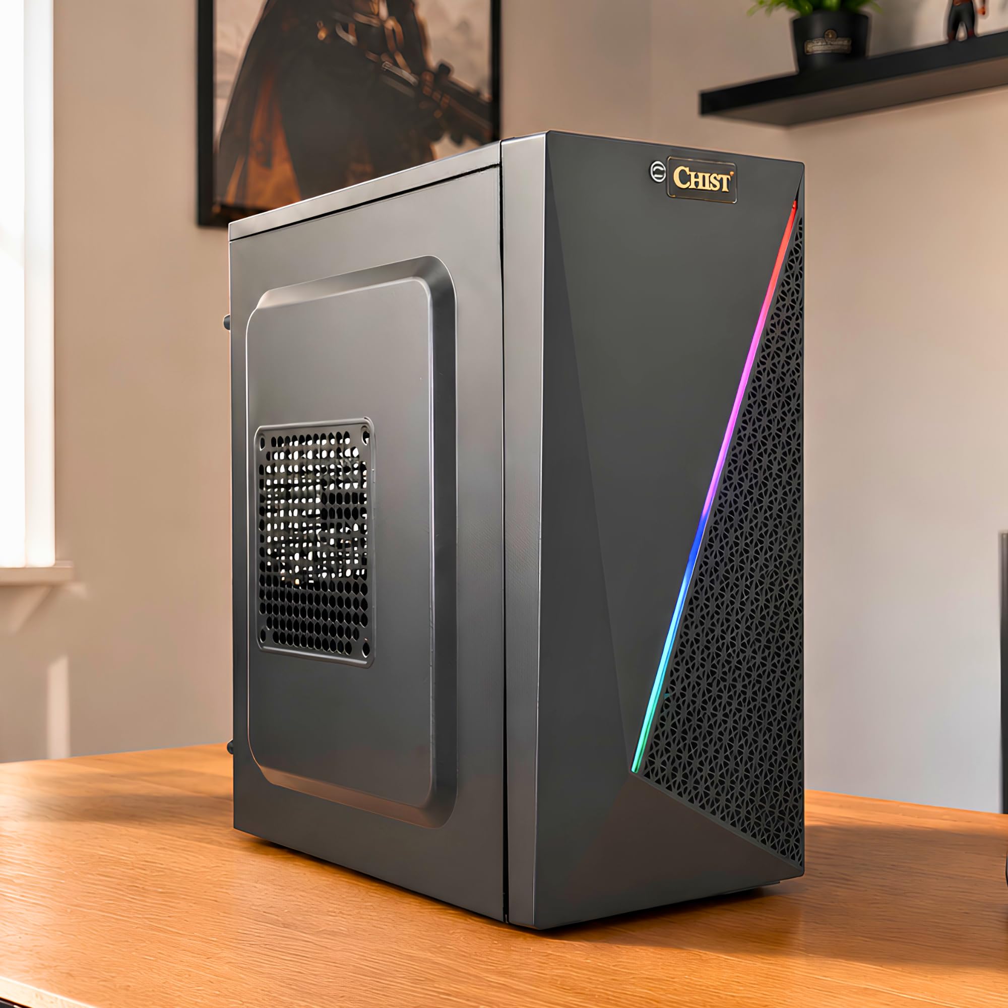 CHIST Desktop PC (Core i3 Processor/ 16GB Ram/ 500GB HDD/WiFi Bluetooth (i3 7100)-image-10