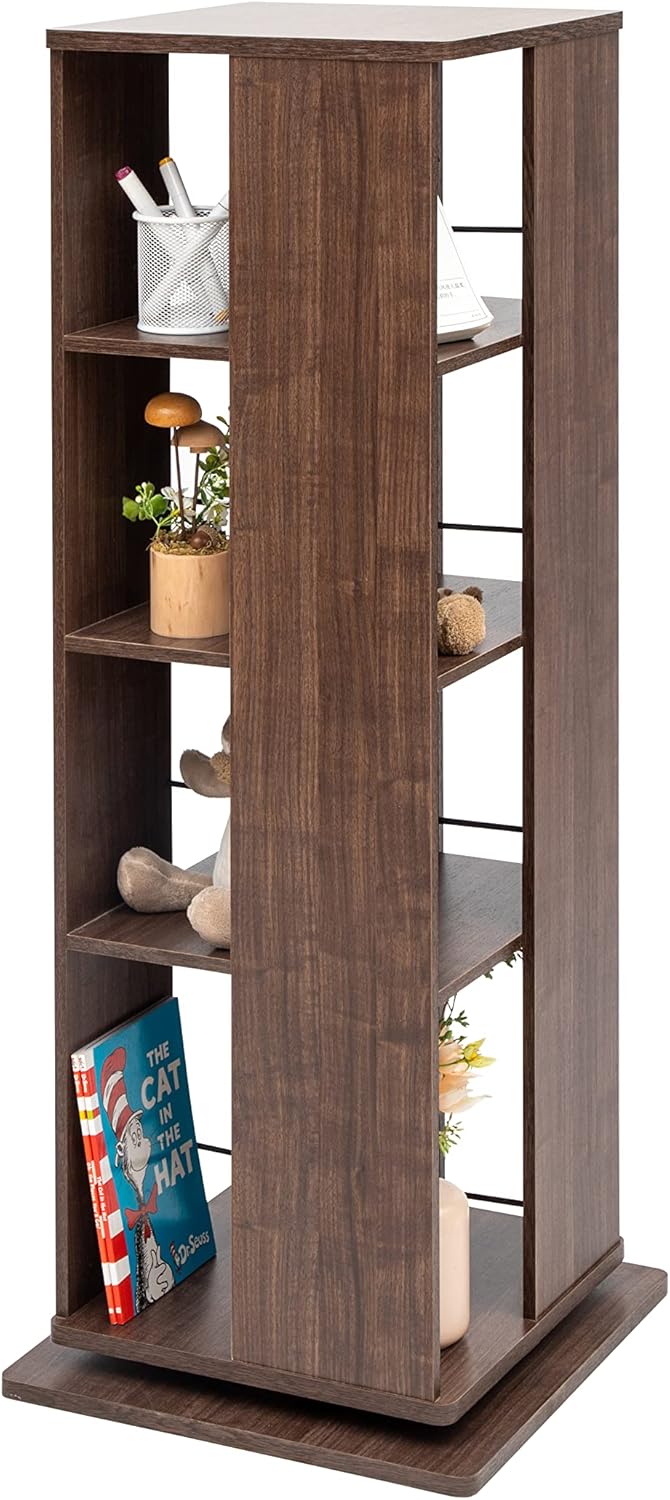 Iris Ohyama, Revolving bookshelf/Creative 360°Rotating Bookcase/Media