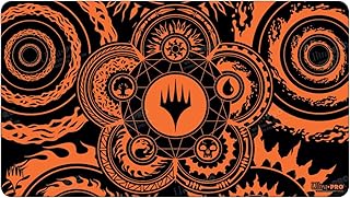 Ultra PRO - Magic: The Gathering - Mana 7 Playmat Color Wheel - Protect Your Cards While Battling Against Friends or Enemies, Great for at Home Use as Mouse pad, Deck Display Pad