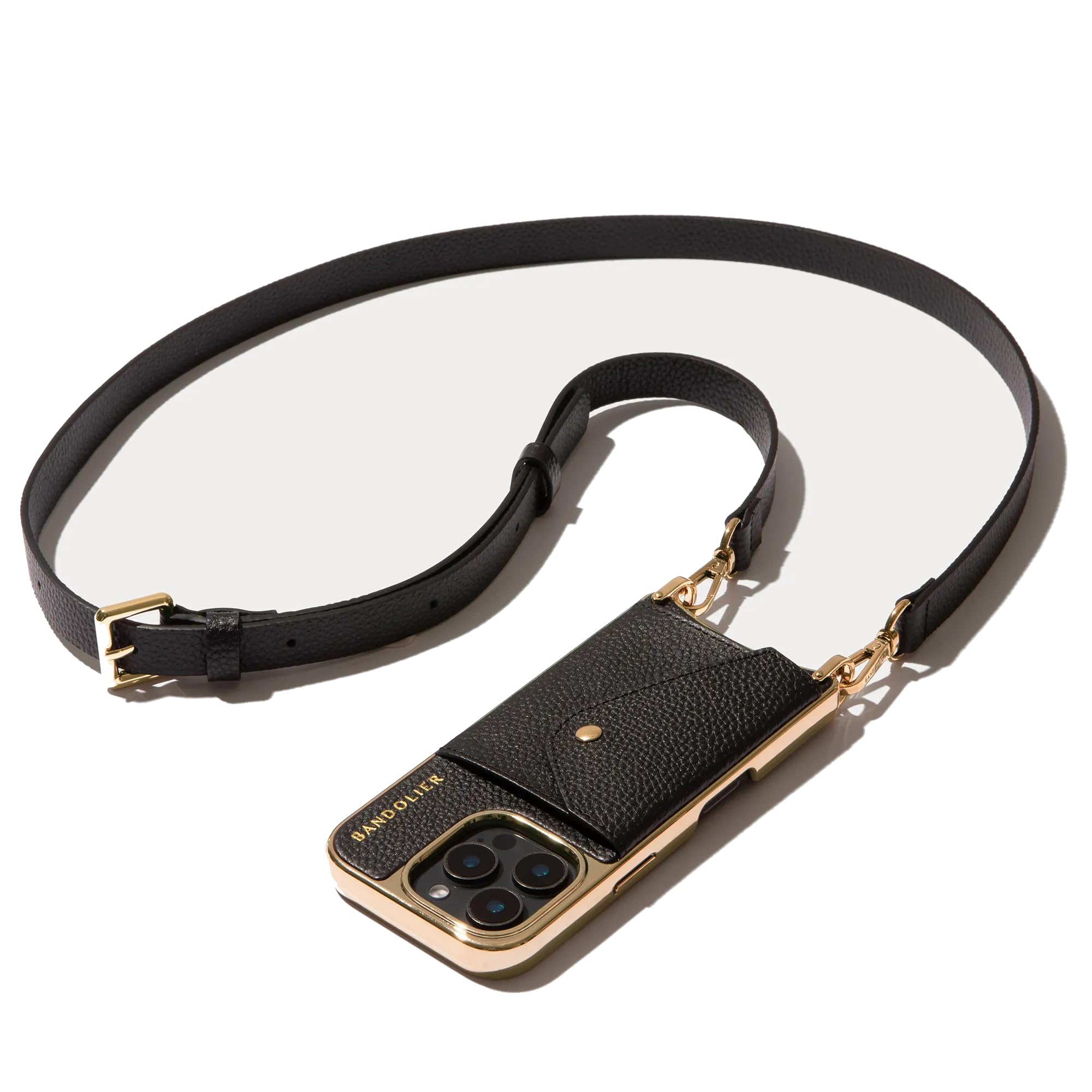 Amazon.com: Bandolier Hailey Chrome Crossbody Wallet Phone Case