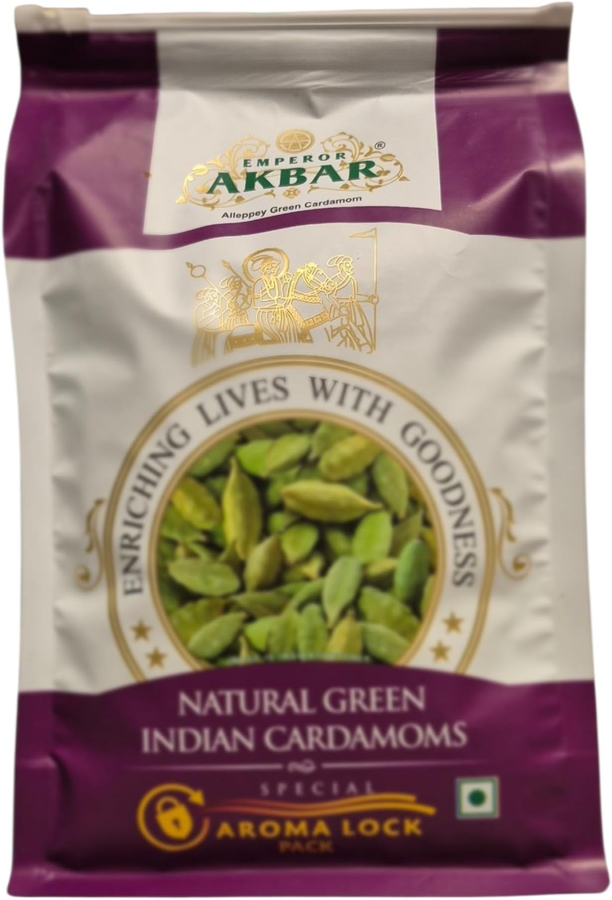Purple Grade (8 mm & above) Cardamom (500G)