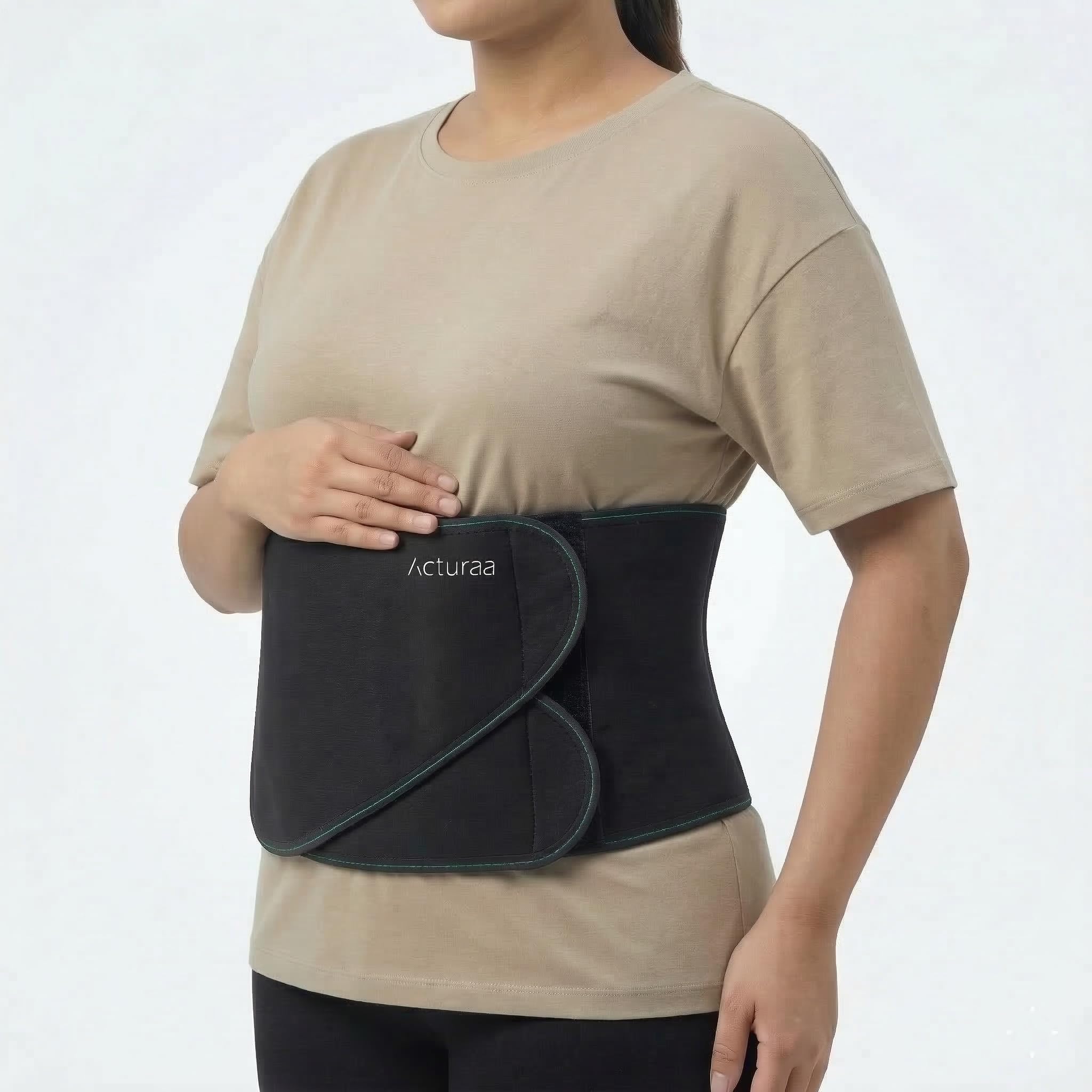 acturaa Abdominal Binder | Post partum Belt After C-Section | Post Pregnancy/Maternity/Stomach Belt for Women After Normal Delivery| - (Oversized (3XL,4XL))-image-20