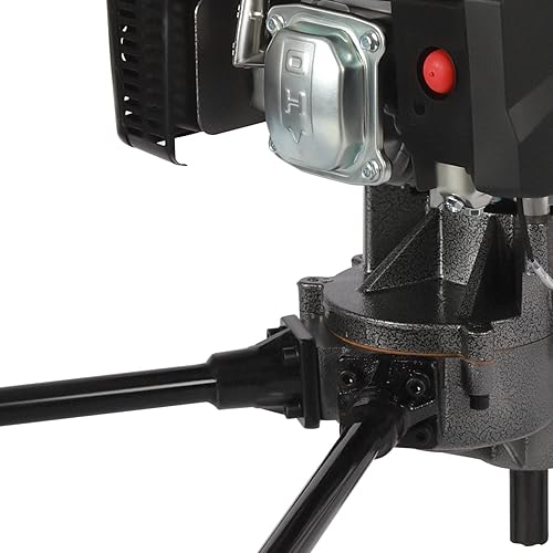 Miniatura 8 de Excavadora de agujeros de poste de 9HP 4.1kW, 223CC 4 tiempos, excavadora de energía de gas de 4 tiempos, excavadora de árboles de jardín con 4