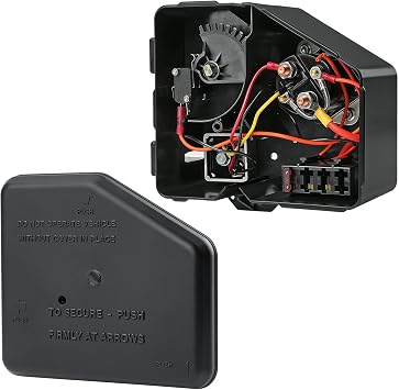 CLUBRALLY Club Car Electrical Component Box Asm/Electrical Box Cover, Fits for Gas Club Car DS 1992-2015, OEM#1013609, 1015777/102711201, 1015373, 1014808, 1015372