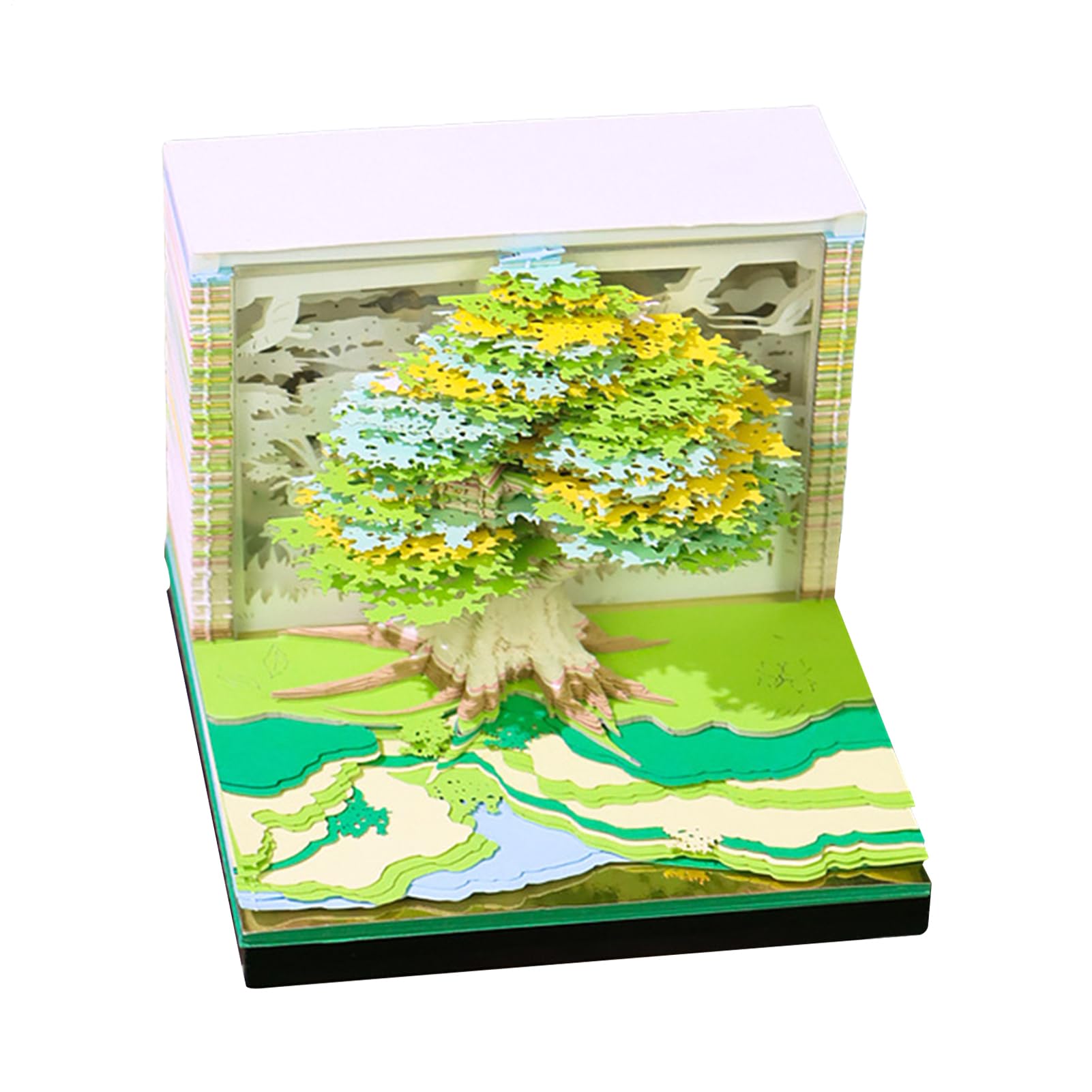 Calendario De Escritorio De Papel - Lindo Organizador Luminoso