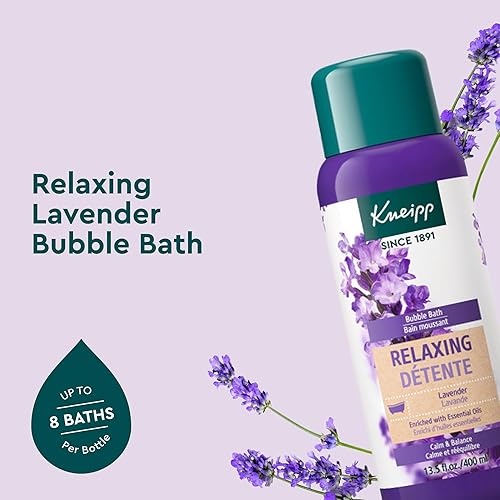 Miniatura 2 de Kneipp Baño relajante de burbujas de aromaterapia de lavanda, bueno para la relajación, vegano, 13.5 onzas líquidas, hasta ocho baños