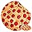 Bnuitland Pizza Funny Blanket, 300 GSM Double Sided Giant Novelty Funny Realistic Food Blanket with Pouch for Adults and Kids, Super Soft Flannel Throw