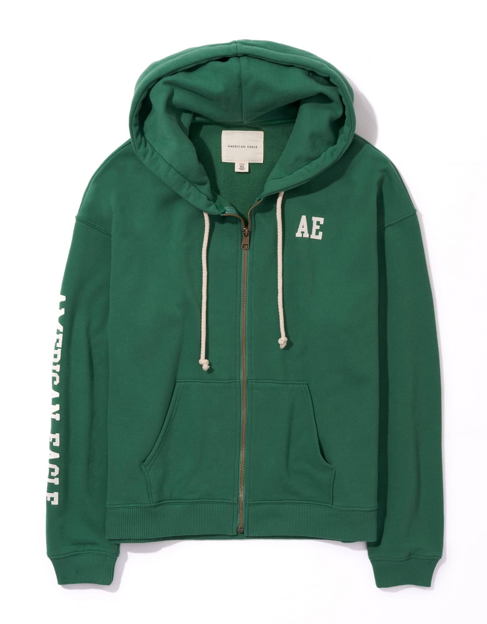 American Eagle Women U-1456-1862-864 Oversized Zip-Up Hoodie