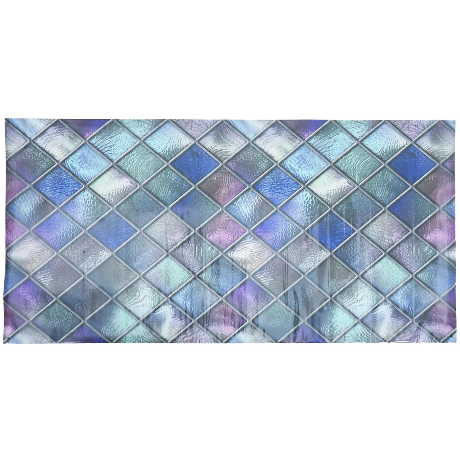 Film de confidentialité pour fenêtre PVC imperméable vinyle décoratif anti-UV amovible maison