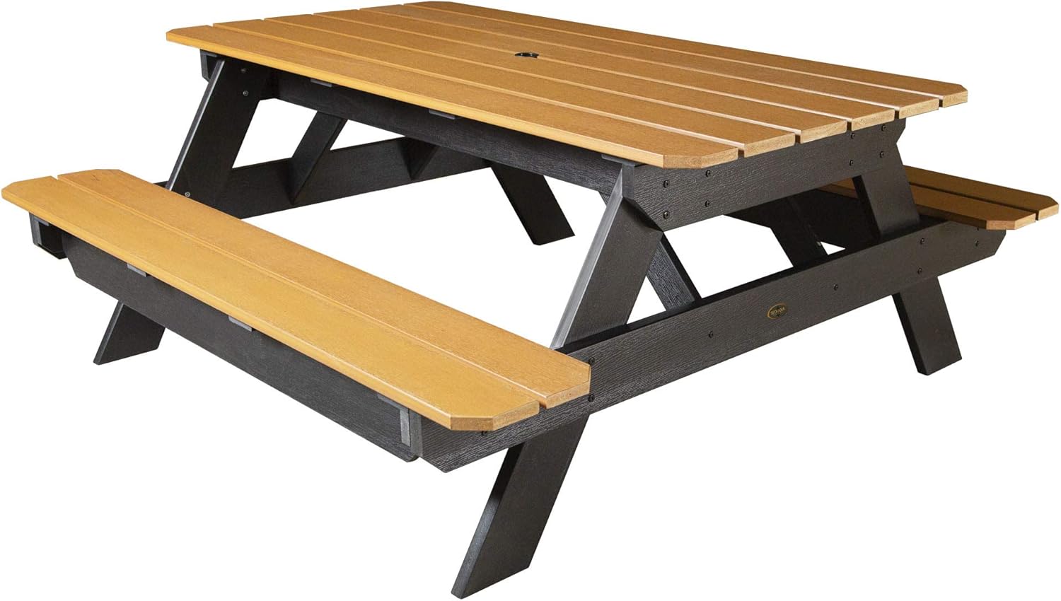 Sequoia Professional Commercial Grade National Picnic Table, Saddle