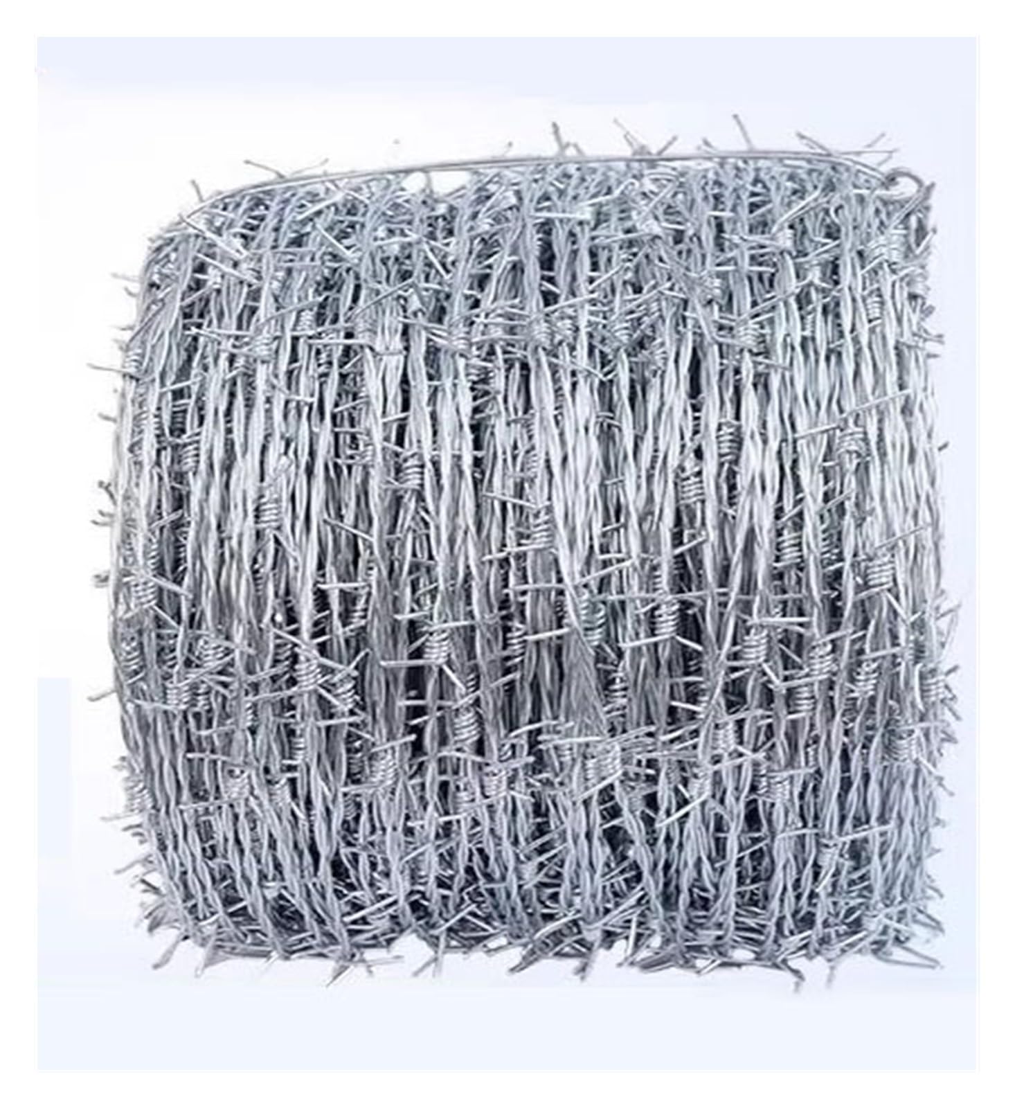 Wytrzymałe ogrodzenie ochronne z drutem kolczastym do budowy i ochrony przemysłowej