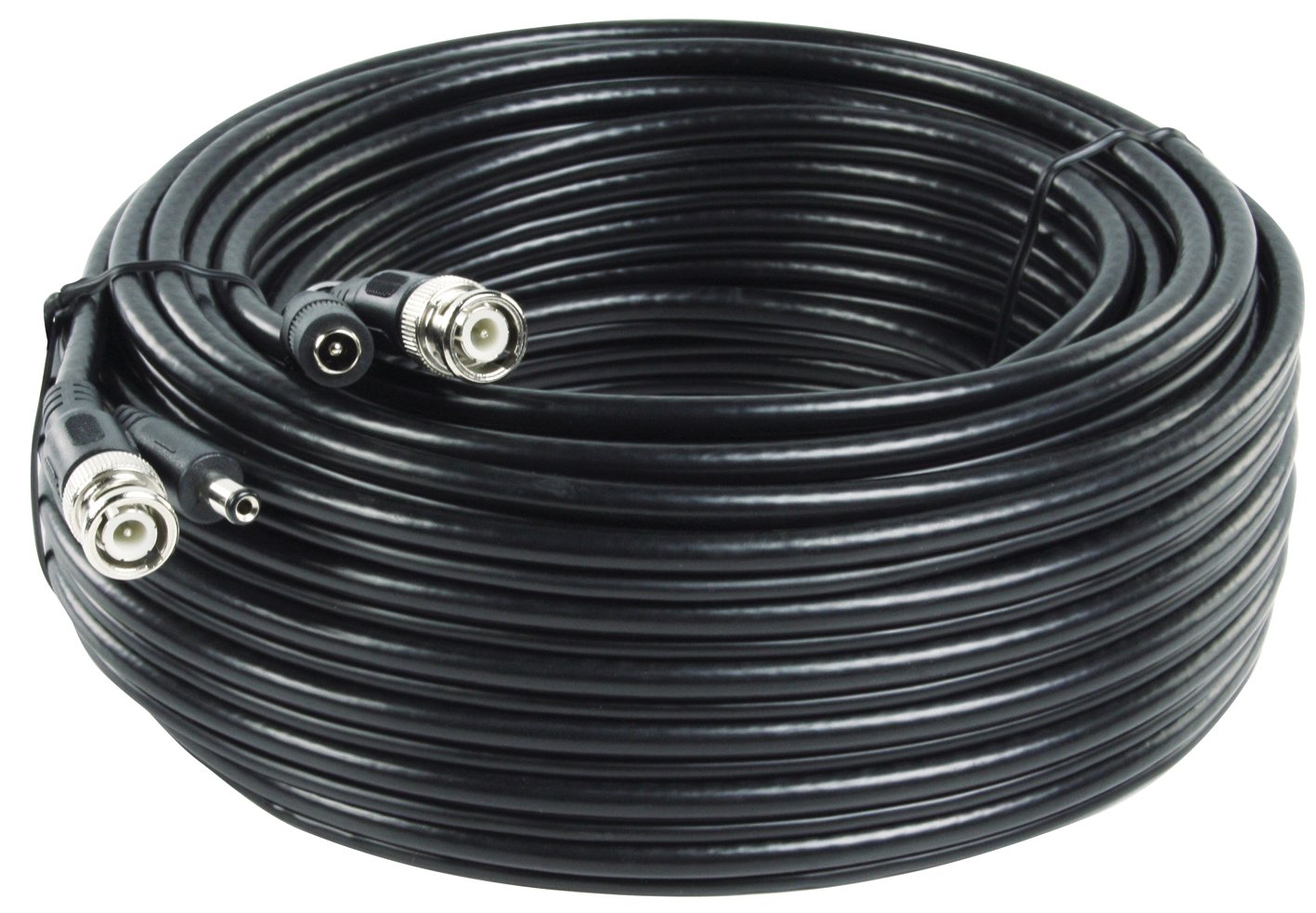 Câble coaxial RG59 König avec alimentation de 20m pour une surveillance par caméra sans faille