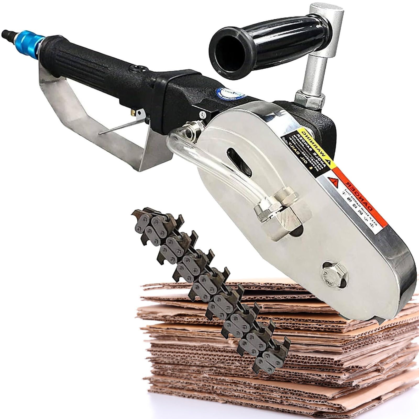 JKJZSALJ Carton Box Waste Stripper Machine Waste Paper Edge Cutter Trimming Tool,Industrial Paper Stripping Machine,For Cardboard,Corrugated Board,Largeteeth,Largeteeth