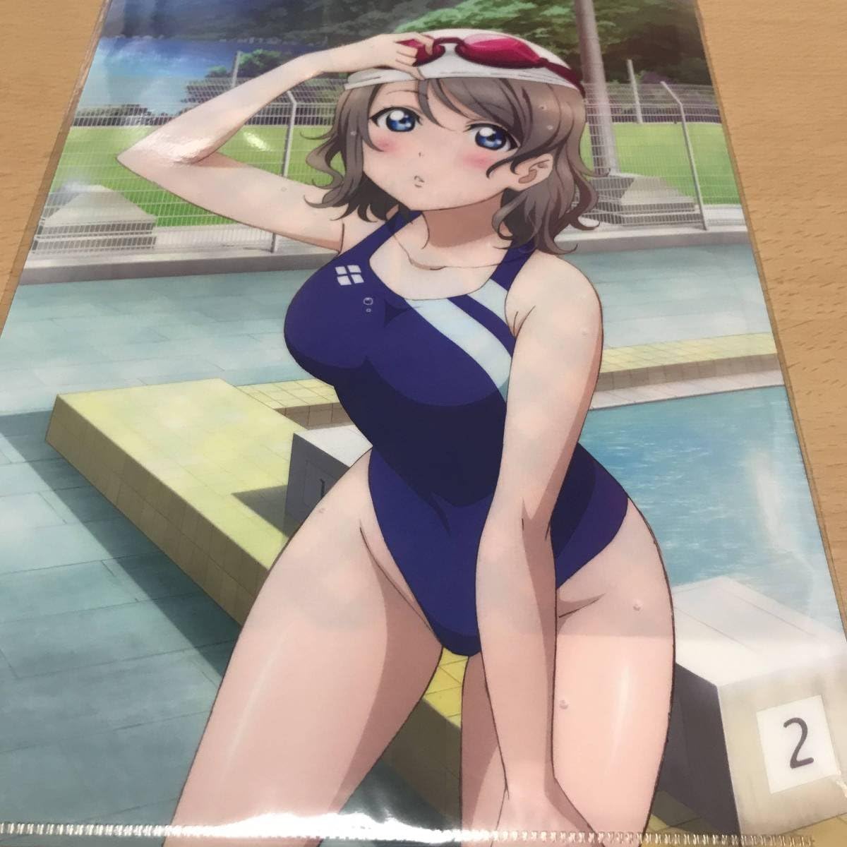 ラブライブサンシャイン渡辺曜 競泳水着むちむちぴちぴちクリアファイル おもちゃ おもちゃ Amazon