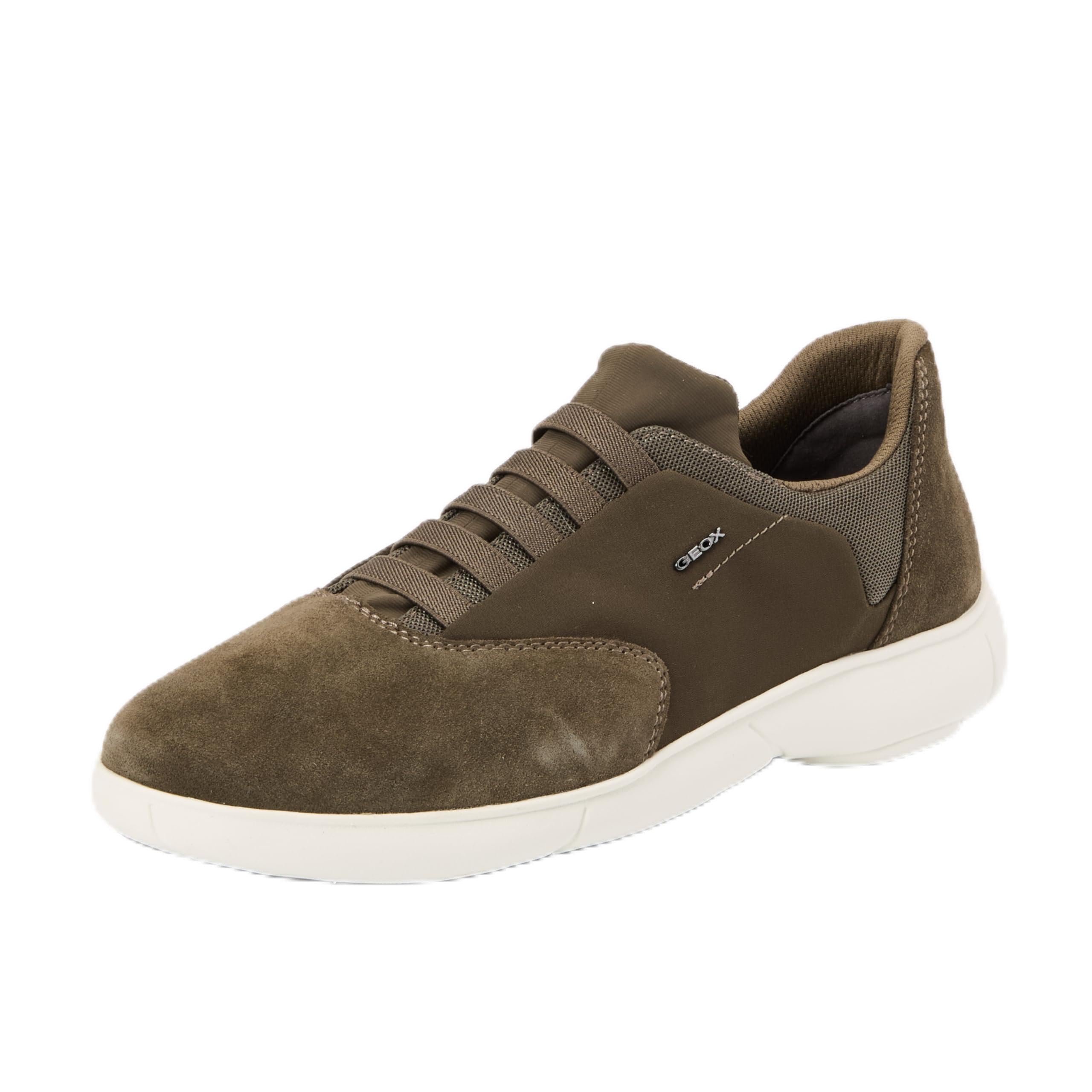 Geox Men's U Nebula 2.0 E Trainers, Military, 6.5 UK
