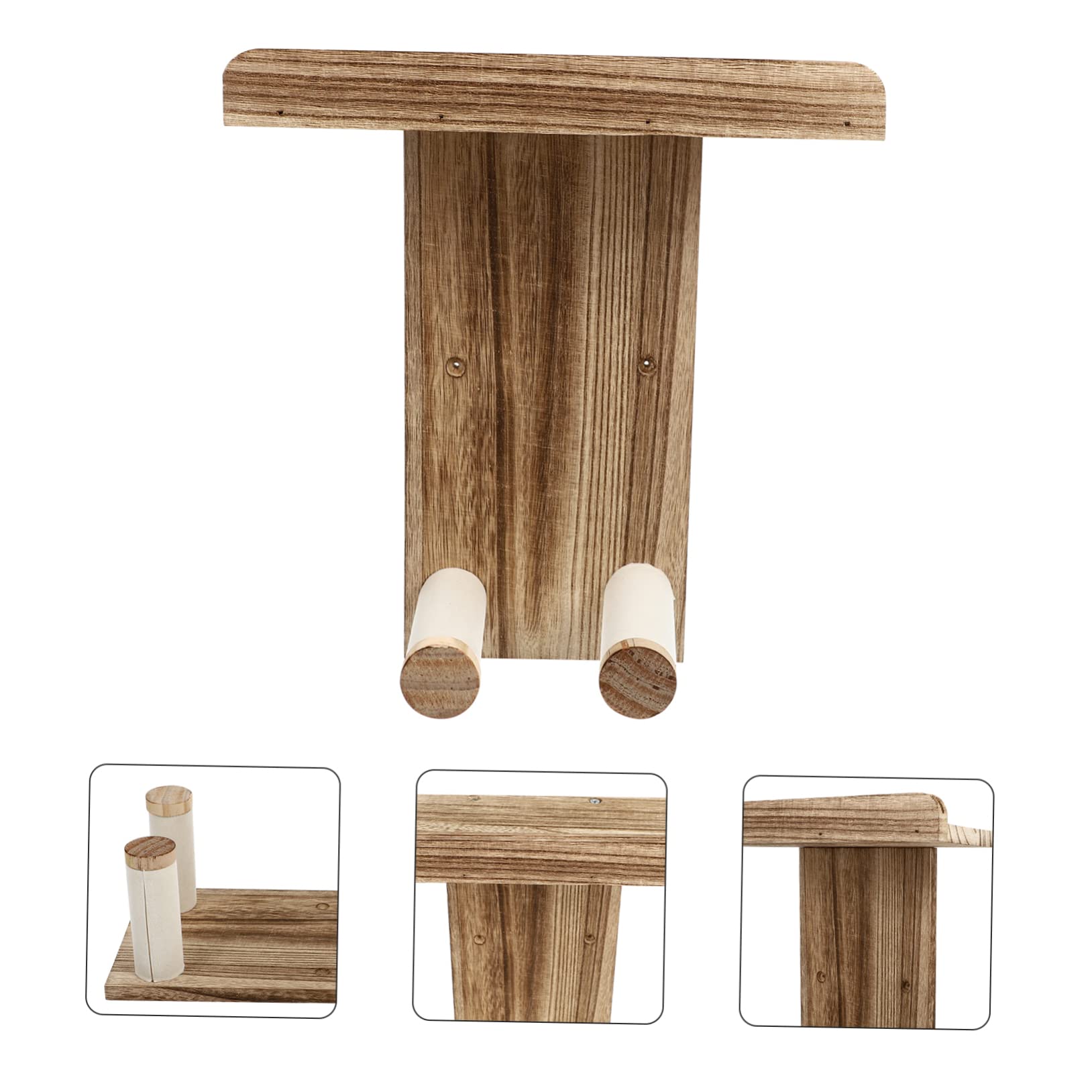 ibasenice 2pezzi Supporto per Chitarra in Legno da Gancio da Parete per Chitarra Acustica per Casa