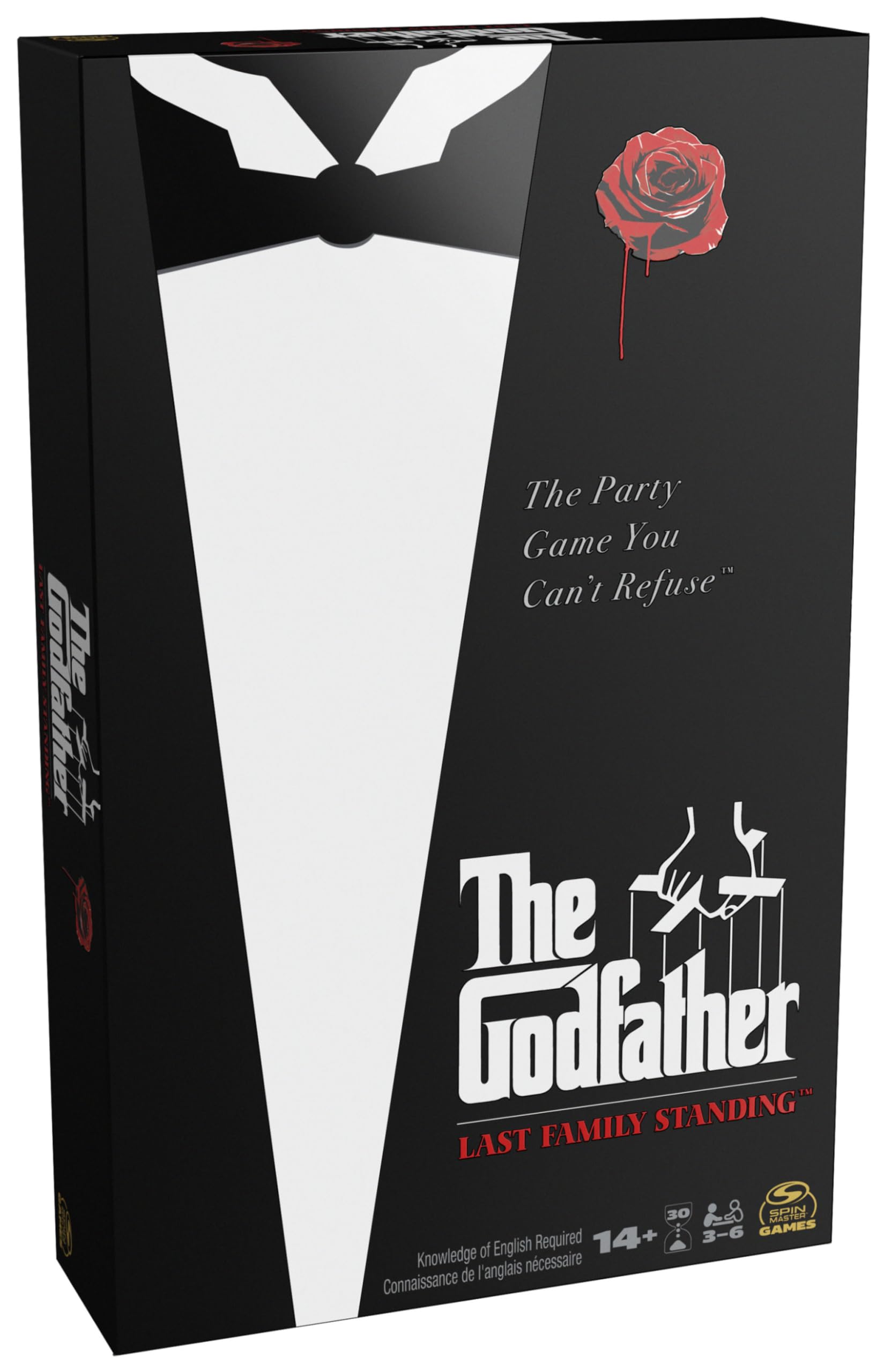The Godfather, Last Family Standing Board Game Italian Film Fun Family Party Game Scary Movie Multiplayer Card Game, for Adults and Kids Aged 14 and up