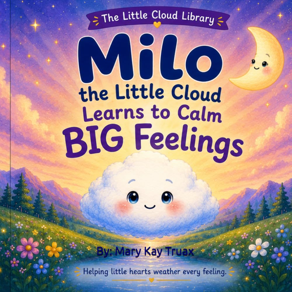 Milo the Little Cloud Learns to Calm BIG Feelings (The Little Cloud Library)