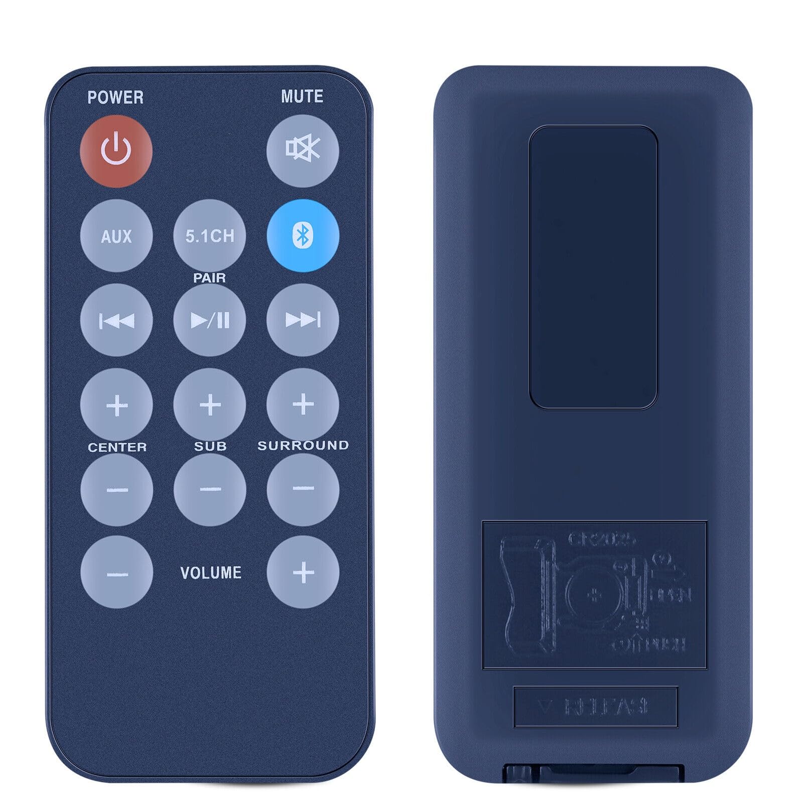 PZL Replacement Remote Control fit for iLive Bluetooth 5.1 Home Theater System REM-IHTB158 IHTB138B IHTB158B IHTB158 IHTB159B
