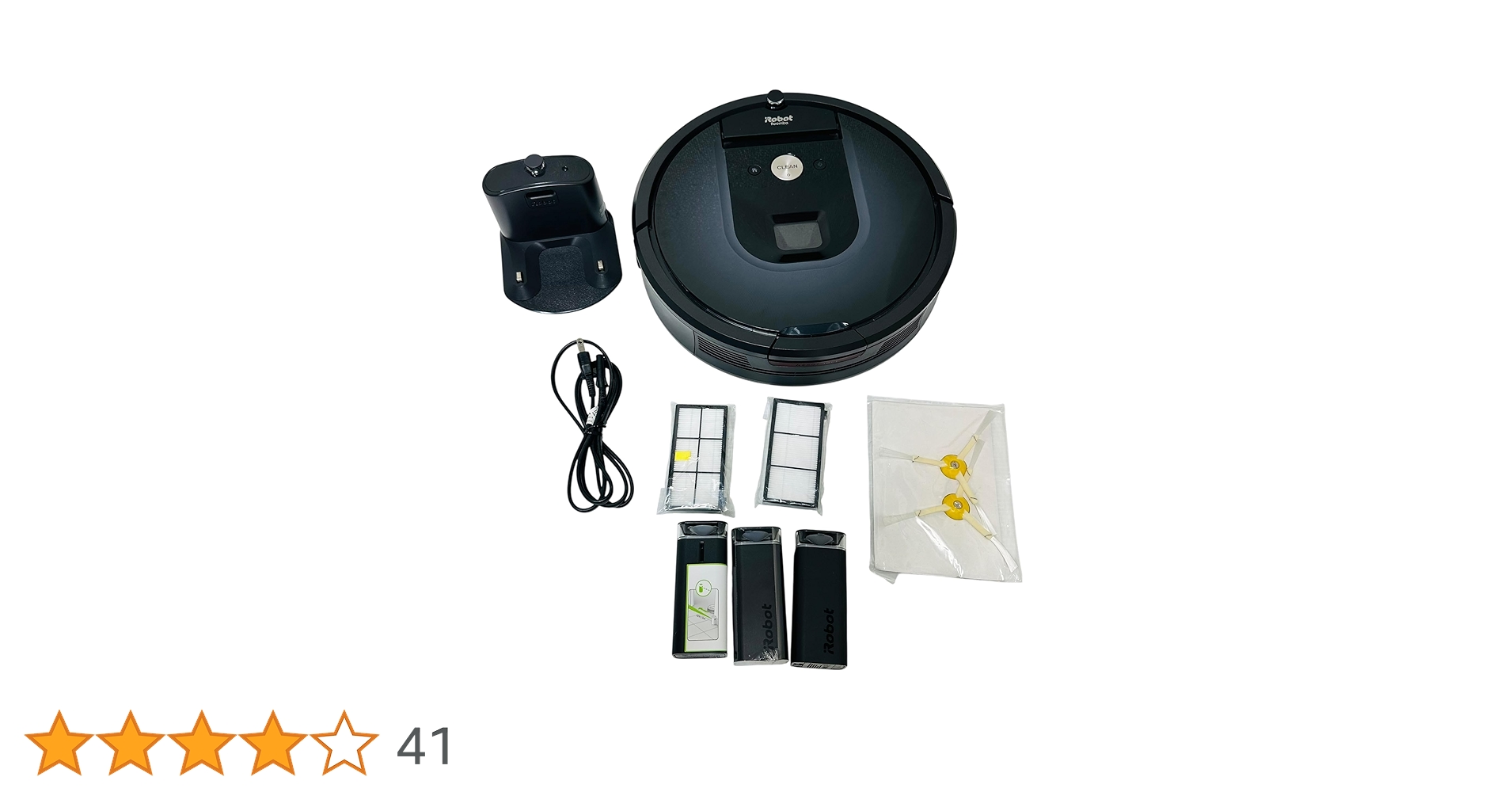 iRobot Roomba ロボット掃除機 ルンバ 985（付属品多数） Amazon | ルンバ 985 アイロボット ロボット掃除機 Wi-Fi対応