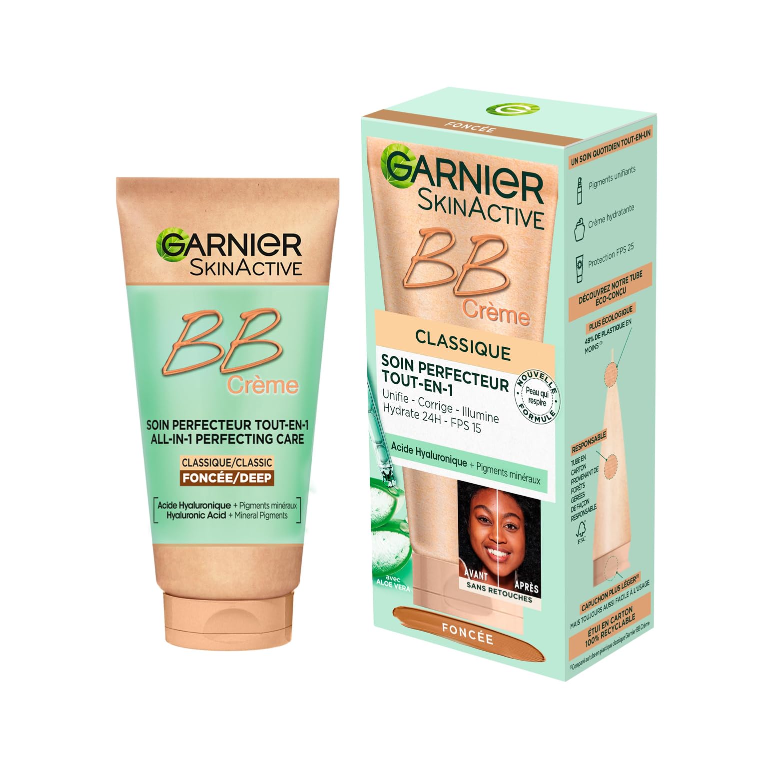 Garnier Gmg bb creme px foncees 50ml - Le tube de 50ml