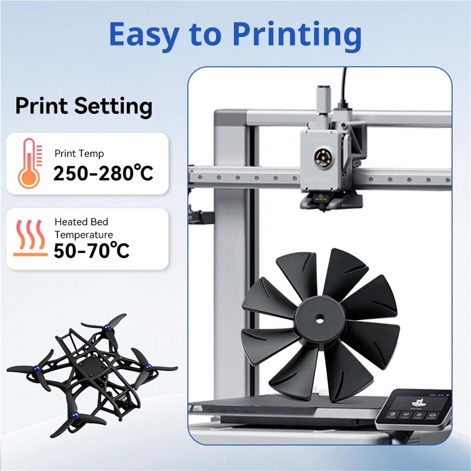 Kompatibel Mit Bambu Lab Kohlefaser-3D-Filament 1,75 Mm